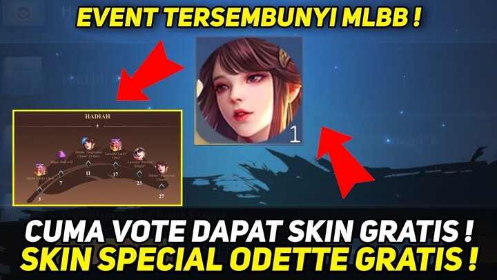 CUMA LOGIN DAPAT SKIN ODETTE LUNAR FEST GRATIS❗ Cara mendapatkan skin odette gratis event browser ml