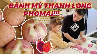 Làm bánh mỳ Thanh Long đang hot , Giải cứu Thanh Long cho bà con Vlog 182