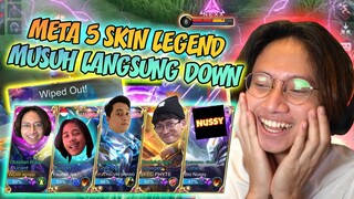 META 5 SKIN LEGENDS with Youtuber FF