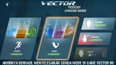 Gw Berhasil Mendapatkan Semua Bintang Di Mode Story, Mode Hard Dan Mode Heroes |Vector Modern Part 5
