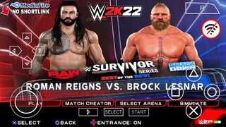 DOWNLOAD GAME WWE 2K22 PPSSPP ANDROID OFFLINE BEST GRAPHICS