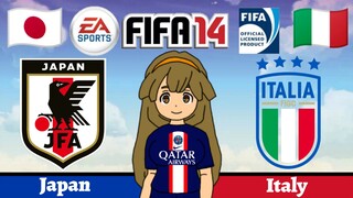 Inazuma Eleven in FIFA 14 | Inazuma Japan (Japan) VS Orpheus (Italy),