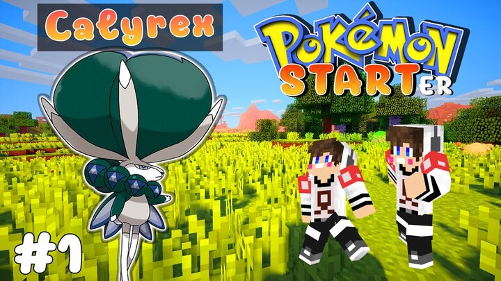 MineCraft Starter Pokemon - เพื่อนใหม่ผมเป็น Calyrex ในตำนาน