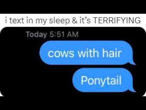 Sleep Texting