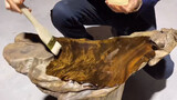 [DIY]Processing a piece of luxurious ebony gold nan