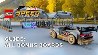 All Bonus Boards Guide - Forza Horizon 4: LEGO Speed Champions DLC