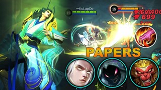 SAVAGE! ZILONG makes everyone like a PAPER | ZILONG BEST BUILD | MOBILE LEGENDS