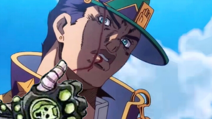 Jotaro yang putus asa membangunkan si Pelahap Pecundang