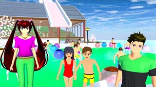 Yuta Mio Parkour Ke Water Park Kolam Renang Kelereng Sakura Temani Pacaran 🤣🤩 ‎@Ebi Gamespot 