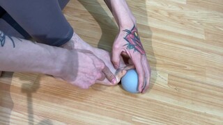 Can't train your instep? Then press it out #DanceBasics