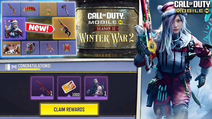 Free DRH Red Action | Season 11 Winter War 2 | Christmas Leaks | COD Mobile | CODM