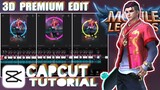 "3D Premium" Chou Mobile Legends Edit CapCut Tutorial