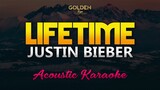 Lifetime - Justin Bieber (Karaoke/Instrumental)