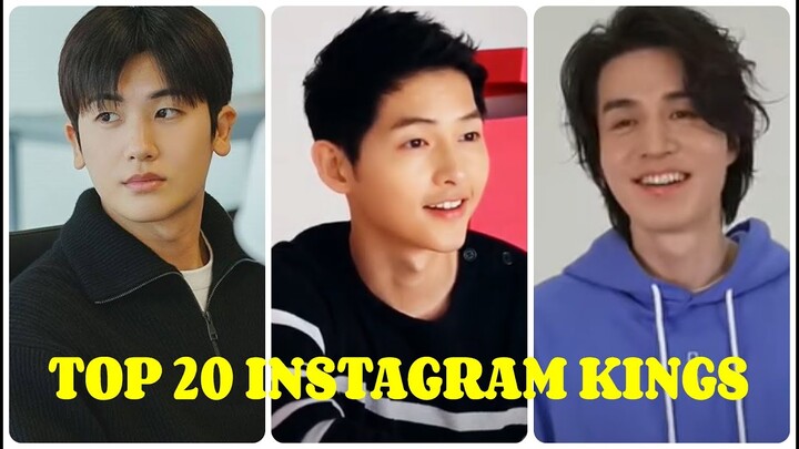 MOST FOLLOWED KOREAN ACTORS ON INSTAGRAM