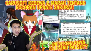 GARUSOFT KECEWA!! KLARIFIKASI TENTANG UPDATE TERBARU SAKURA SCHOOL SIMULATOR VERSI 1.039.00