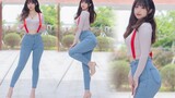 "Looking Forward" Heart Strap Dance You Can't Refuse Jeans~