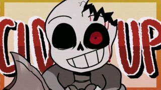 【Undertale Meme】CLOSE UP! Evil Bone Trio [with flickering attention]