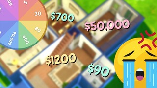 The Sims 4 | But Every Room Is a Different Budget