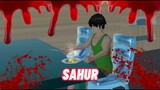 Sahur || Sakura School Simulator Horor || Film Horor || Hantu || Sakura Horor