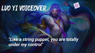 LUO YI VOICEOVER | MOBILE LEGENDS | MLBB | ASY OFFICIAL