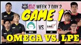 MLBB   FILIPINO MPL PH S7 Week 7 Day 2  Omega Esports vs Laus Playbook Esports GAME 1 OMG VS LP