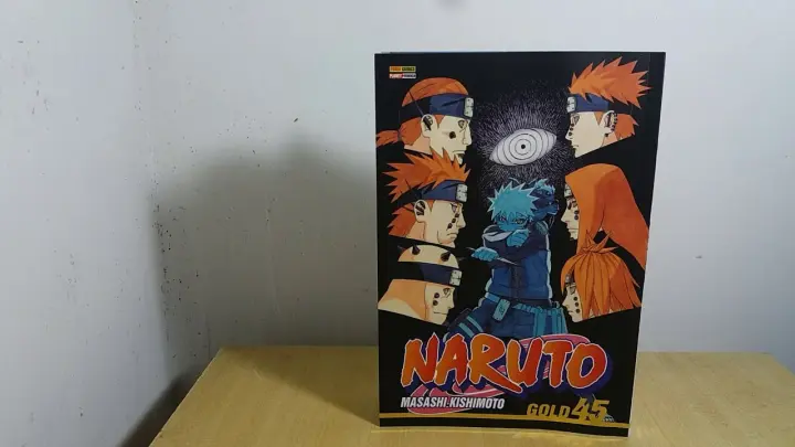 Review do Mangá  Naruto Gold Vol.45
