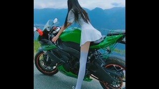 Compilation of beautiful female bikers