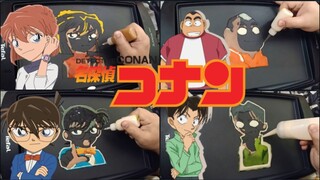Junior Detective Squad 少年探偵団 Detective Conan Anime Pancake Art