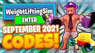 *SEPTEMBER 2021* WEIGHT LIFTING SIMULATOR CODES - ALL NEW SECRET OP CODES!