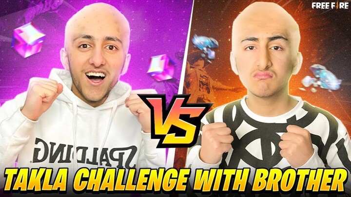 Takla Challenge With My Brother 2 Vs 2 Big Brother Vs Little Brother 🤣 - Garena Free Fire