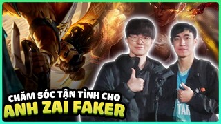 LEVI DÀNH SỰ CHĂM SÓC ĐẶC BIỆT CHO FAKER KHI ANH ZAI TEST TƯỚNG MỚI AKSHAN | LEVI STREAM