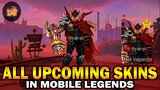 ALL UPCOMING NEW SKINS in Mobile Legends