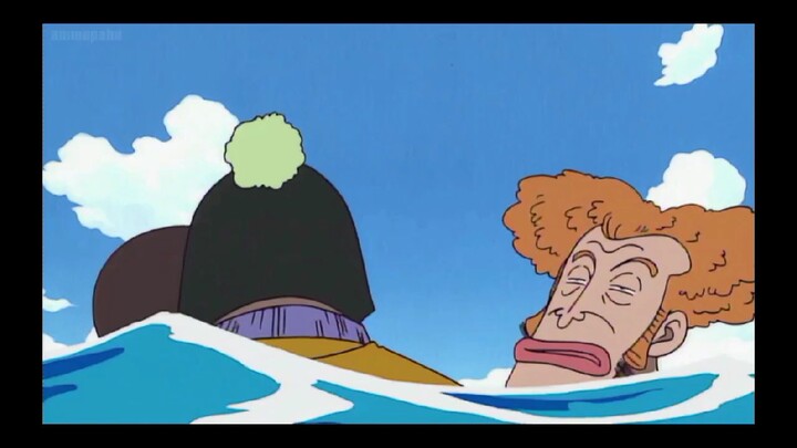 The first time Zoro experienced Luffy's bakaness
