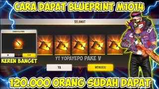 🔥FREE FIRE❗CARA DAPAT BLUEPRINT M1014 | SPIN INCUBATOR SHOTGUN PANJANG PART 2 - GARENA FREE FIRE