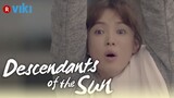 Descendants of the Sun - EP2  Song Hye Kyo Wearing No Makeup In Front Of Song Jong ki