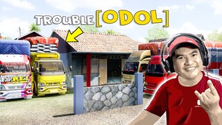 TRUK LAGI TROUBLE JURAGANE MINTA MUATAN ODOL LOSS DOLL