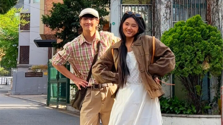 Give Korea some color! Couples cross-dressing while walking around the streets of Seoul