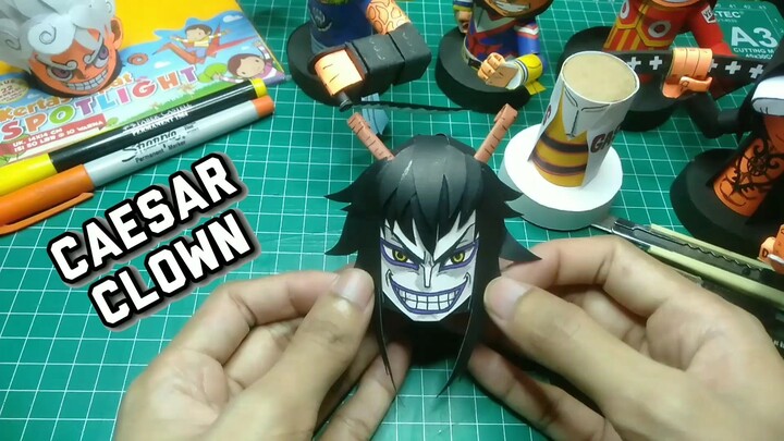 Caesar Clown Papercraft