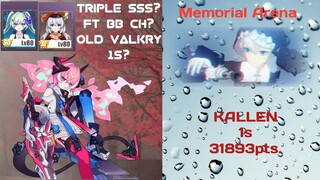 [HI3SEA] Memorial Arena Kallen 1Sec 31893 With FT BB CH