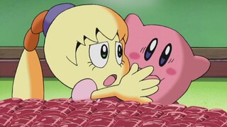 Baby Kirby เชิญใครบางคนมารับประทานอาหารเย็นมื้อใหญ่แต่แทบจะควบคุมปากของเขาไม่ไหว