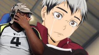 IM NOT CRYING SOMETHING FELL IN MY EYES HAIKYUU SEASON 4 EPISODE 20 REACTION