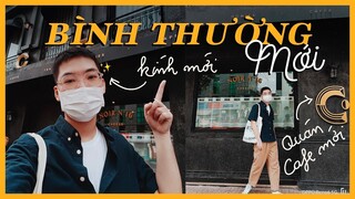 một ngày bình thường mới ✨ tóc mới, kính mới, quán cafe mới...