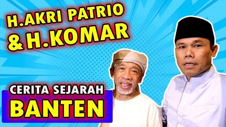 H AKRI PATRIO BERTEMU SENIOR H KOMAR DI ACARA MAULID NABI MUHAMMAD SAW