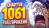 WHO IS THAT REALLY?! | One Piece Chapter 1061 Full Spoilers