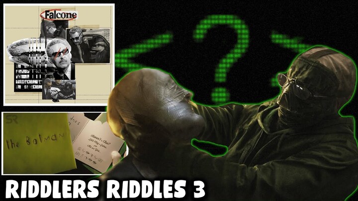 We Solve Riddlers Third Batch Of Riddles From The Batman 2022 Movie