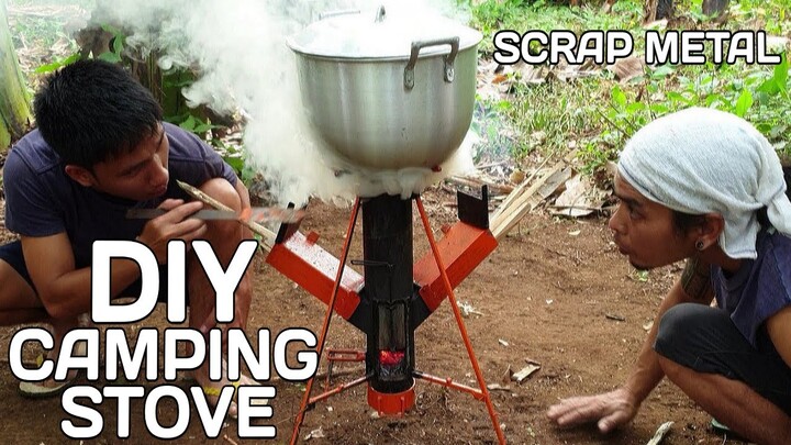 Homemade Wood Camping Stove,Diy Portarble Camping Stove using Wood not Butane,Review,Philippines