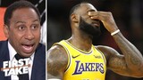 Stephen A. throws harsh reality on LeBron James says he will shut this season down early