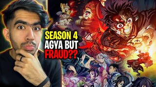 Demon Slayer Season 4 is HERE BUT Movie is FRAUD | Daddy Vyuk