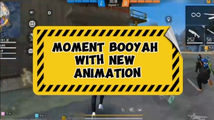 Moment BOOYAH with new animation