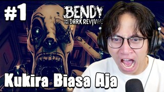 HORROR INI ISINYA JUMPSCARE DOANG ! - Bendy and the Dark Revival Part 1